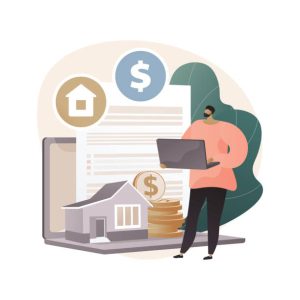 Estate planning abstract concept vector illustration. Real estate assets control, keep documents in order, trust account, attorney advise, life insurance, personal possession abstract metaphor.